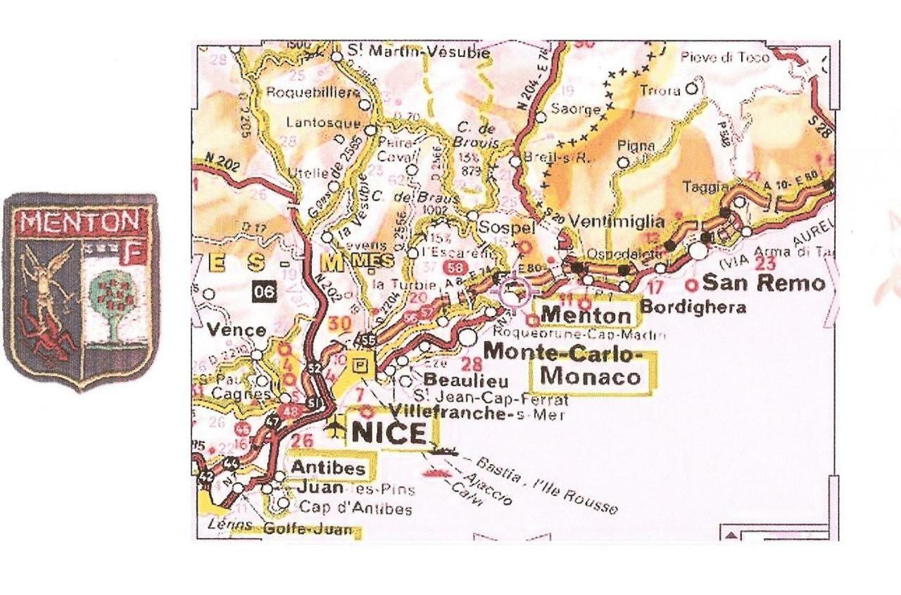 23 Rue Villarey Menton Dış mekan fotoğraf